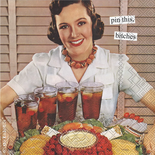 Pin This Bitches Funny Cocktail Napkins Anne Taintor